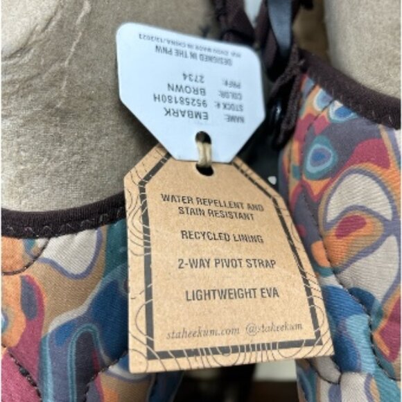 Staheekum Men's Embark Quilted Puffy Slip-On Clog Slipper Shoes - Size 11 - Picture 2 of 7